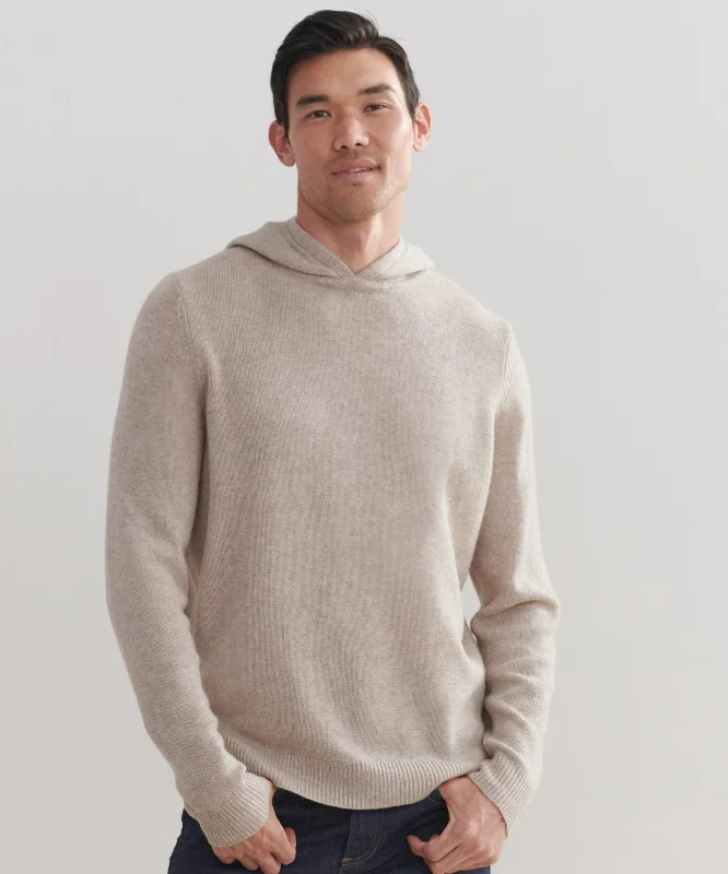 Men's Sweaters with Appliqué DetailsMen's Hoodie