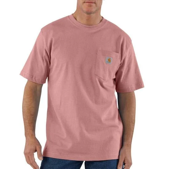 Men's Shirts for HuntingMen's Loose Fit Heavyweight Short-Sleeve Pocket T-Shirt