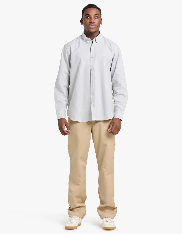 Men's Pants with Hidden ButtonsMaster Pant - Sable Rinsed