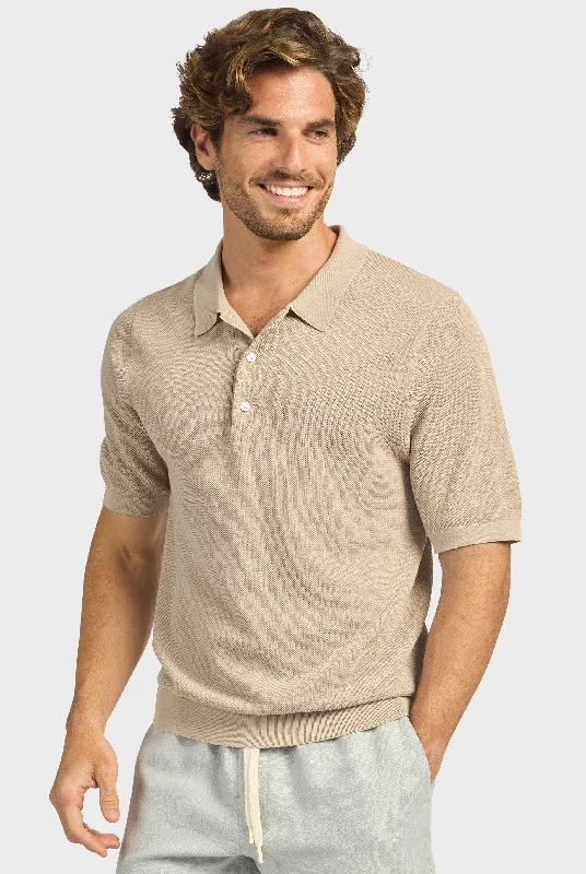 Men's Shirts with Pin CollarsRiley Knit Polo