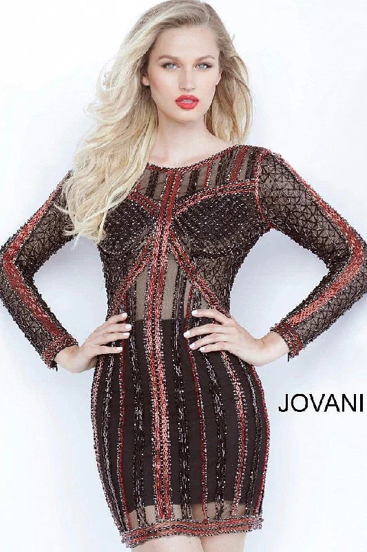 women's casual dressesJovani 68478 Short Dress